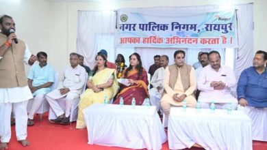 शहीद चूड़ामणि नायक वार्ड में 1.08 करोड़ रुपये के विकास कार्यों का लोकार्पण विधायक श्री राजेश मूणत द्वारा संपन्न हुआ