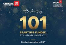 Chitkara University Funds 101 Startups, Driving India’s Innovation and Entrepreneurship Story
