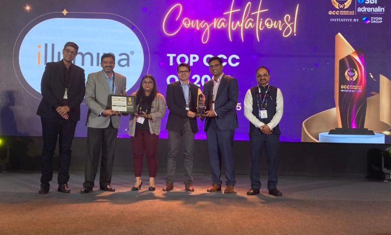 Illumina India Wins the Top GCC Award at the 2025 GCC Workplace Awards Illumina India Wins the Top GCC Award at the 2025 GCC Workplace Awards