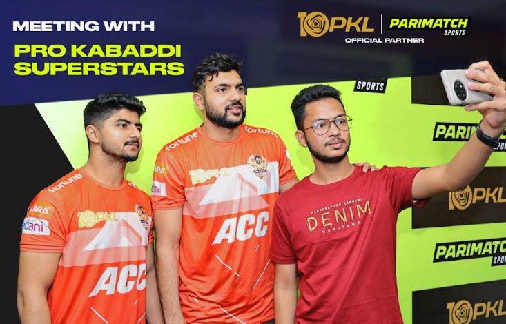 Parimatch Sports Hosts Exclusive Meet & Greet with Pro Kabaddi Superstars Parimatch Sports Hosts Exclusive Meet & Greet with Pro Kabaddi Superstars