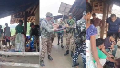 जवानों ने बढ़ाया मानवता का मान: बीमार ग्रामीण को कैंप लाकर बचाई जान