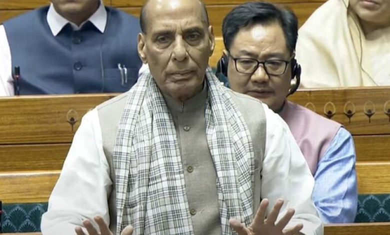 ऑपरेशन सिंदूर पर संसद में आज मैराथन बहस: राजनाथ सिंह देंगे शुरुआत ऑपरेशन सिंदूर पर संसद में आज मैराथन बहस: राजनाथ सिंह देंगे शुरुआत