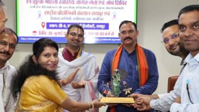 रायपुर : महिलाओं के बेहतर स्वास्थ्य के लिए राज्य सरकार प्रतिबद्ध: स्वास्थ्य मंत्री श्याम बिहारी जायसवाल