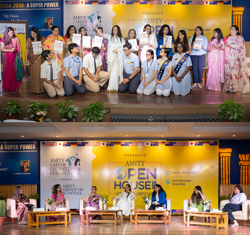 Amity Group of Schools Launches “Study @ Abroad” Program with a Grand Open House 2025 Amity Group of Schools Launches “Study @ Abroad” Program with a Grand Open House 2025