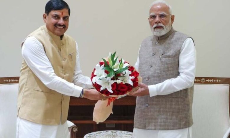 प्रधानमंत्री मोदी से मुख्यमंत्री डॉ. यादव ने नई दिल्ली में की सौजन्य भेंट