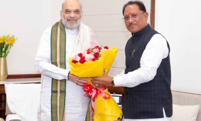 केंद्रीय गृह मंत्री अमित शाह से मिले मुख्यमंत्री विष्णुदेव साय केंद्रीय गृह मंत्री अमित शाह से मिले मुख्यमंत्री विष्णुदेव साय