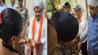 डिप्टी सीएम विजय और मंत्री केदार ने नक्सली महिलाओं से बंधवाई राखी, दिया भरोसा सुरक्षा का