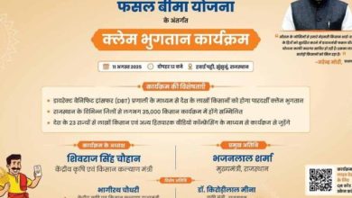 छत्तीसगढ़ के 141879 किसानों को 152.84 करोड़ रुपये का दावा भुगतान