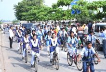 हर घर तिरंगा अभियान के तहत तिरंगा साइकिल रैली का भव्य आयोजन