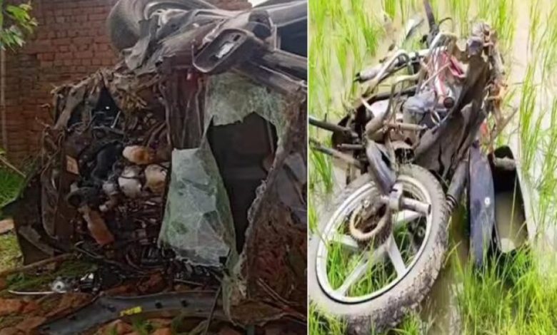 अनूपपुर में दर्दनाक हादसा, स्कॉर्पियो की टक्कर से 5 की मौत, 5 घायल अनूपपुर में दर्दनाक हादसा, स्कॉर्पियो की टक्कर से 5 की मौत, 5 घायल