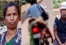 हादसे के बाद मदद न मिलने पर युवक ने पत्नी के शव को बाइक से बांधकर 80 किमी पहुंचाया