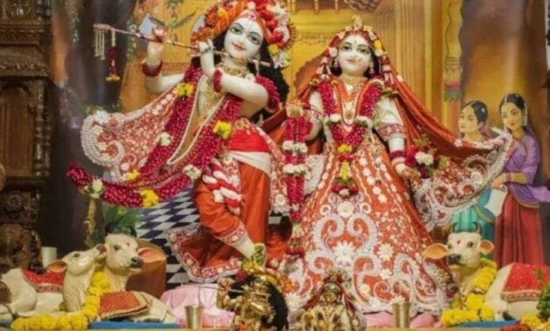 कृष्ण जन्माष्टमी पर भक्ति उमंग: इस्कॉन मंदिर में 1100 किलो मालपुआ बना आकर्षण