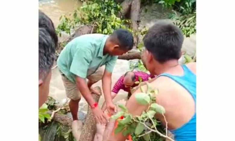 वाटरफॉल में दर्दनाक हादसा: घूमने आए युवक की पैर फिसलने से मौत