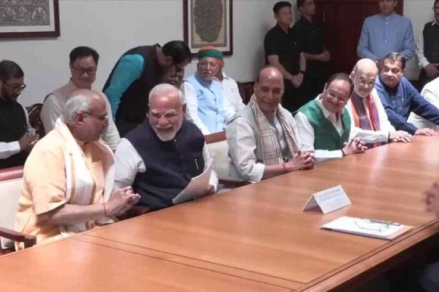 सीपी राधाकृष्णन ने उपराष्ट्रपति पद के लिए भरा नामांकन, नामांकन पत्र पर पीएम मोदी के हस्ताक्षर