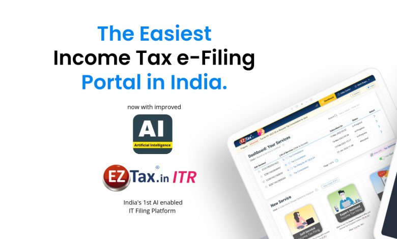 EZTax’s AI-Driven Self-Service ITR Portal Redefines Indian Tax Filing Experience