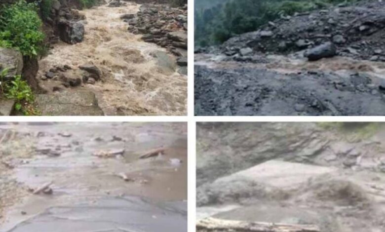 हिमाचल में मॉनसून का तांडव: कुल्लू में बादल फटा, शिमला-मंडी में भूस्खलन हिमाचल में मॉनसून का तांडव: कुल्लू में बादल फटा, शिमला-मंडी में भूस्खलन