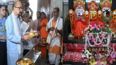 राज्यपाल रमेन डेका ने किए महाप्रभु जगन्नाथ भगवान के दर्शन राज्यपाल रमेन डेका ने किए महाप्रभु जगन्नाथ भगवान के दर्शन