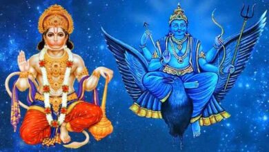 Hanuman और शनि देव की चमत्कारी भेंट: क्यों शनिदेव हनुमान भक्तों को नहीं देते कष्ट?