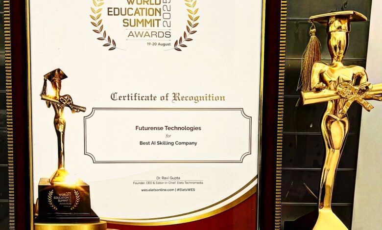 Why AI Skills Matter: Futurenese Honored at World Education Summit 2025 Why AI Skills Matter: Futurenese Honored at World Education Summit 2025