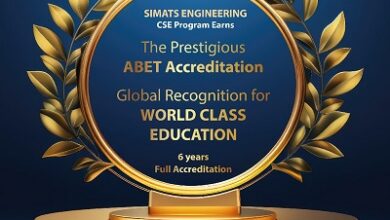 SIMATS Engineering’s CSE Program Earns Prestigious ABET Accreditation