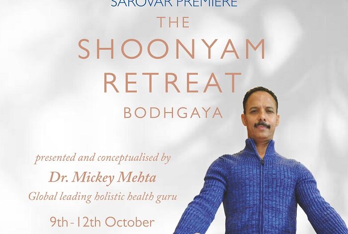 Sarovar Hotels Launches “The Shoonyam Retreat” in Collaboration with Dr. Mickey Mehta Sarovar Hotels Launches “The Shoonyam Retreat” in Collaboration with Dr. Mickey Mehta