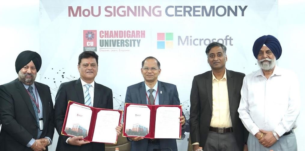 Microsoft Establishes 'Skill Center' at Chandigarh University