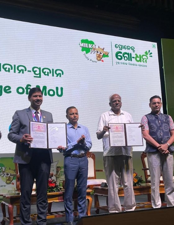 Hatsun Agro Product Ltd. Partners with Government of Odisha and State Bank of India to Launch 'Go-Dhan' to Empower Dairy Farmers